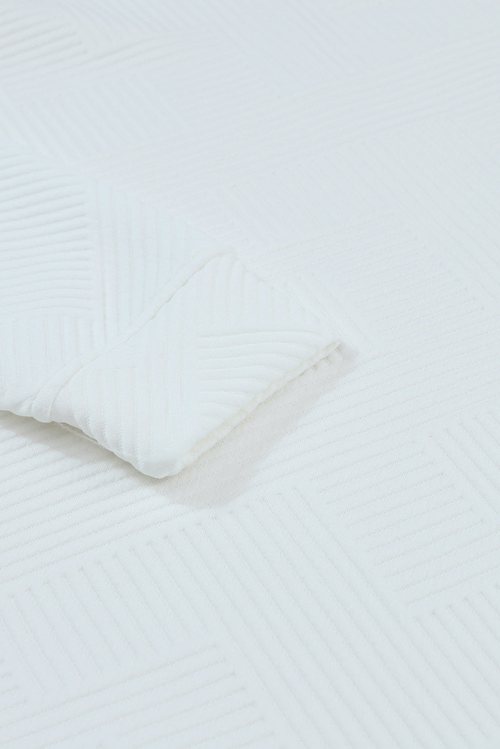 Navy Blue Textured Loose Fit T Shirt and Drawstring Pants Set